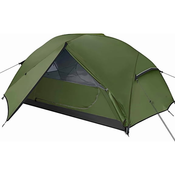 Asdfgh Tent for 2 and 3 Person is Waterproof and Windproof, Camping Tent for 3 to 4 Seasons,Lightweight Aluminum Pole Backpacking Tent Can be Set Up Quickly,Great for Hiking