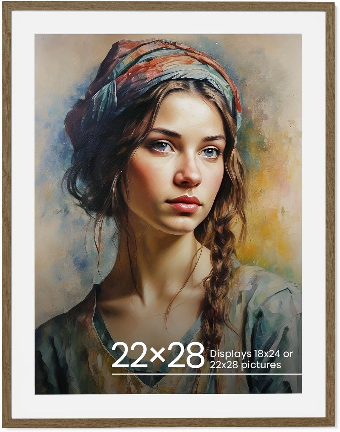 Asdg12s 22x28 oak wood picture 22 x28 poster for wall 22x28 picture
