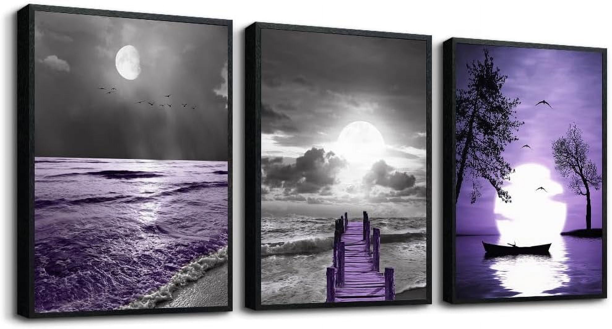 Asdg12sBlack Wall Decorations For Living Room Canvas Wall Art For
