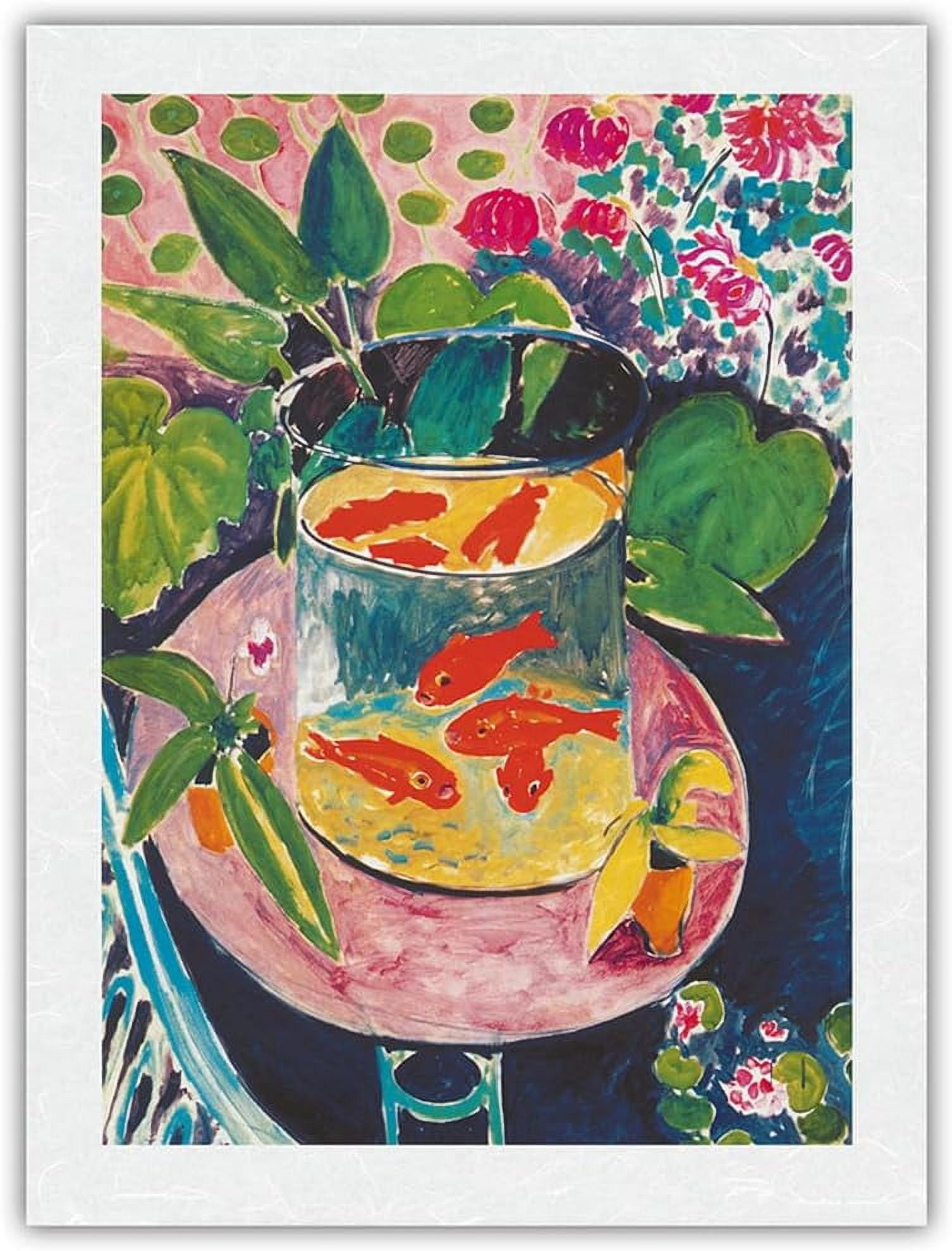 Asdg12s Goldfish - From an Original Color Painting by Henri Matisse c ...