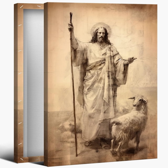 Asdg12s Jesus Christ Oil Painting Canvas Christian Wall Art Jesus And