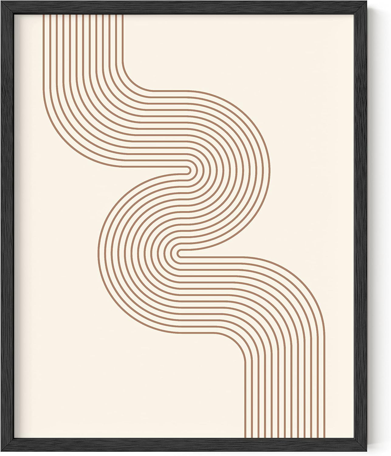 Asdg12s Line Art Mid Century Modern Wall Decor - Boho Prints Wall Art ...