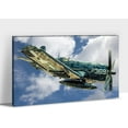 thumbnail image 1 of Asdg12s-Vintage Airplane Canvas Wall Art Artwork, Retro Propeller Jet Plane Pictures for Living Room Wall Decor, Military Green Aircraft Fighter Print Poster Painting for Bedroom Office Decor, 1 of 7