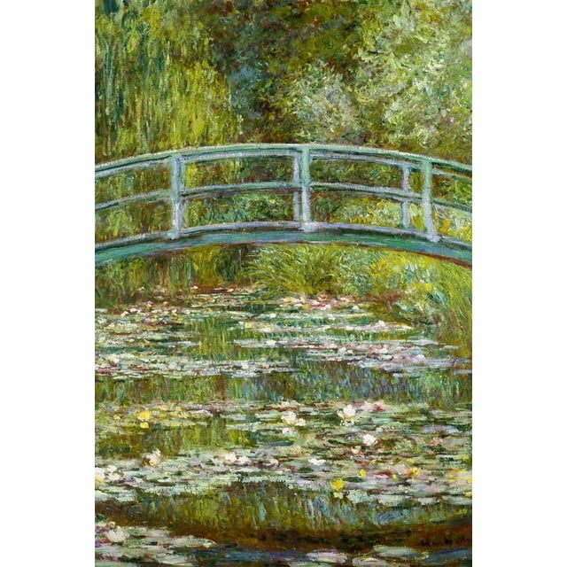 Asdg12s poster Claude-Monet-The-Water-Lily-Pond-Japanese-Bridge ...