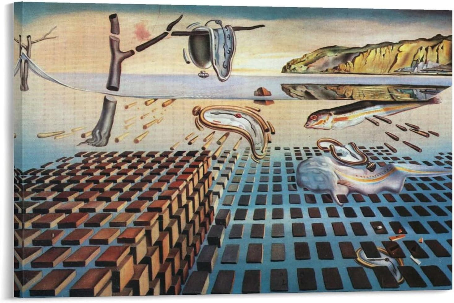 Asdg12s poster ZOW-ZOW-MEN-Salvador-Dali-Dalí-The-Metamorphosis-of