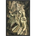 thumbnail image 1 of Asdg12sNude Descending a Staircase No. 2 by Marcel Duchamp Framed Canvas Print Wall Art Famous Painting Reproduction Black, 1 of 5
