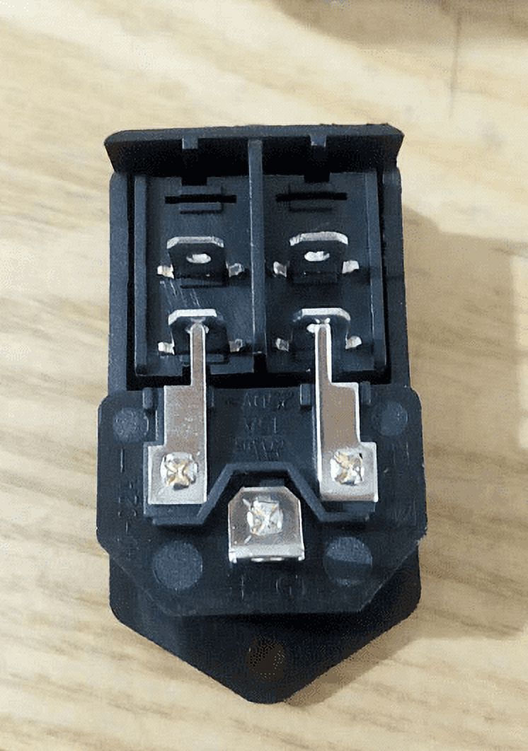 Asdomo 1PC IEC320 C14 AC Power Cord Inlet Socket Receptacle With Rocker