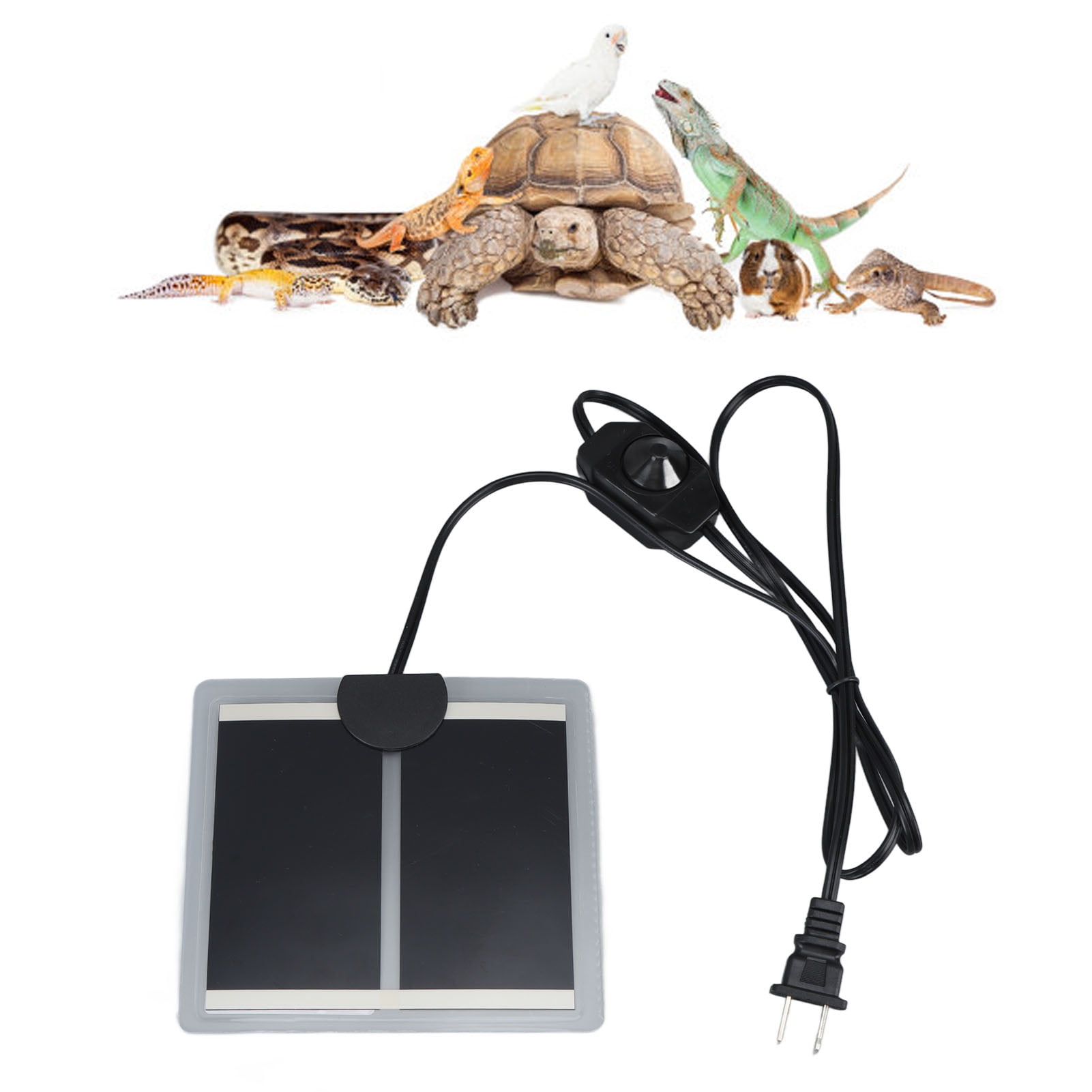 Asdomo Reptile Heating Pad with Temperature Adjustment,Waterproof