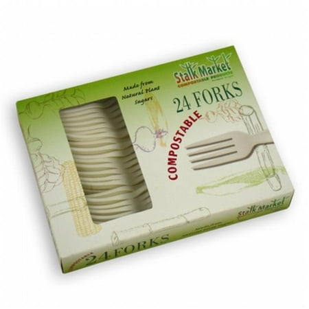 Asean CPLA-002-R Compostable Fork Retail
