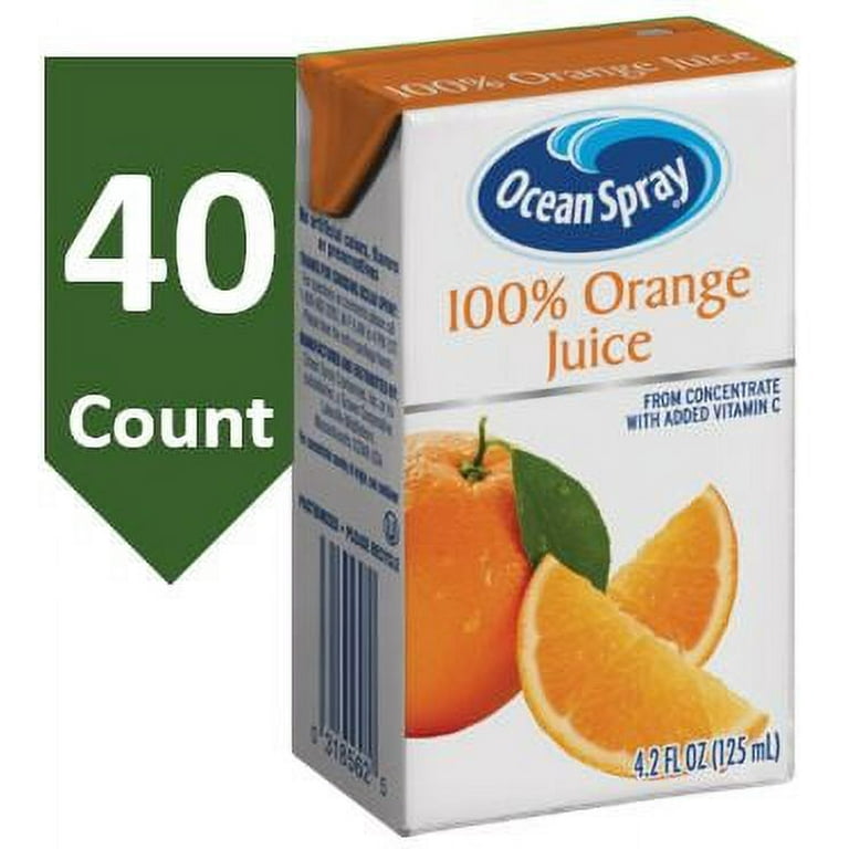 Aseptic Juice Bo 100 Orange 4 2oz
