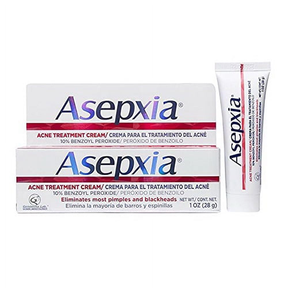 Asepxia Acne Spot Face Cream For Pimples and Blackhead, 1 Oz