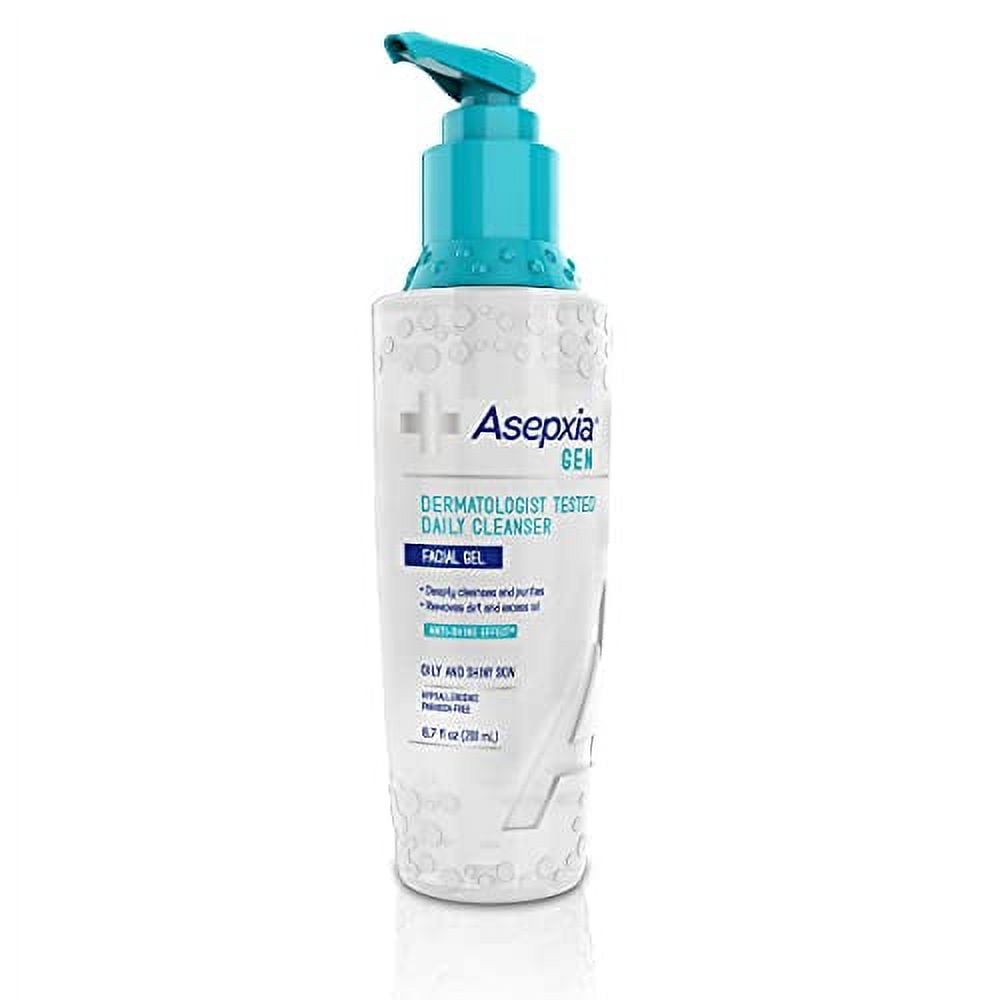 Asepxia GEN Daily Facial Cleanser for Oily Skin Acne, 6.7 oz - Walmart.com