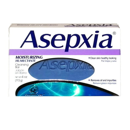 Asepxia Soap Moisturizing 4oz for Dry Skin - Jabon Humectante Morado 2pk