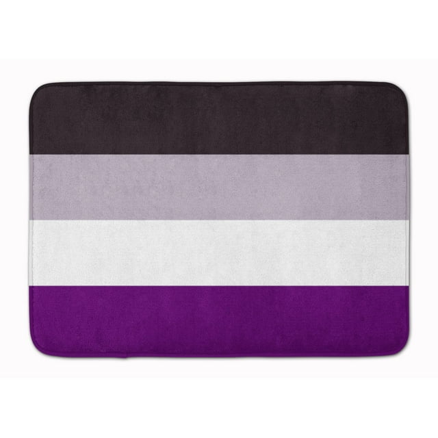 Asexual Pride Machine Washable Memory Foam Mat