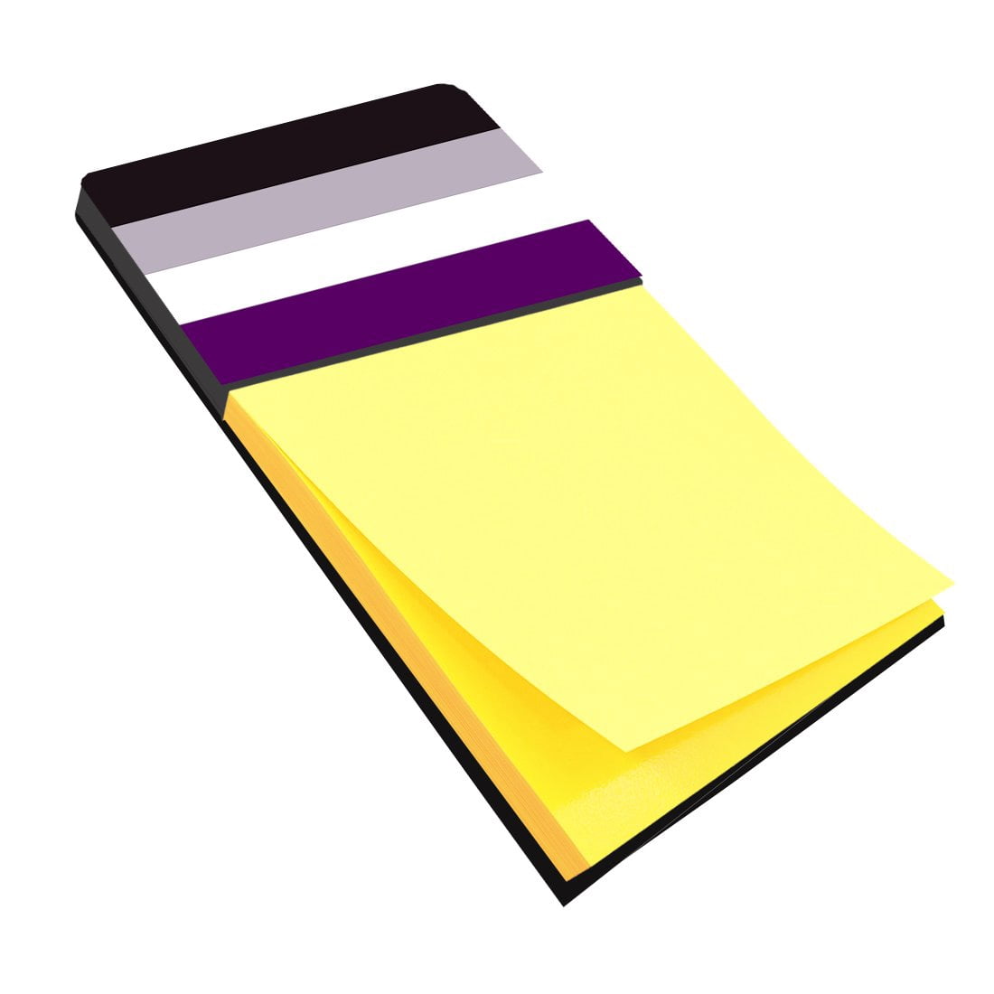 Asexual Pride Sticky Note Holder