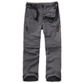 thumbnail image 1 of FEN AI Boy's Cargo Pants Convertible Quick Dry Zip Off Hiking Pant Outdoor Fishing Travel Trouser for Kids with Multi Pockets 18-20 Years, 1 of 7