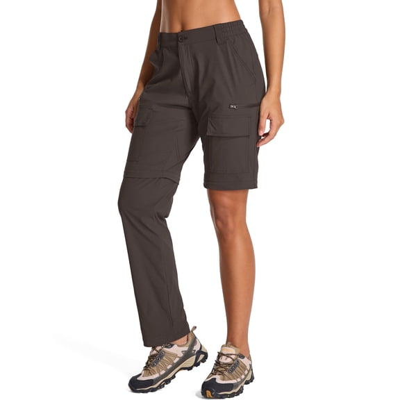 FEN AI Hiking Pants Women Quick Dry Lightweight Water Resistant Elastic Waist Cargo Pants