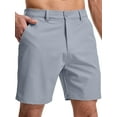 thumbnail image 1 of FEN AI Men Gray Work Shorts Quick Drying Cargo Shorts Loose Fit Summer Casual Wear, 1 of 9