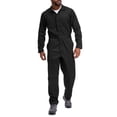 thumbnail image 1 of FEN AI Men's Long Sleeve Coverall Black Overalls Workwear for Men Work Jumpsuit with Multi Pockets, 1 of 10