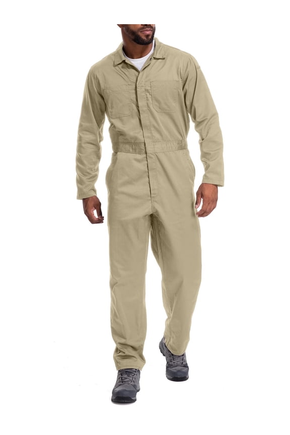 Mens Coveralls Long Sleeve Mechanic Suit Work Clothes Overalls Work Utility Safety Overalls & Coveralls