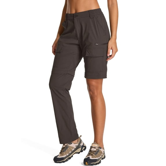 FEN AI Hiking Pants Women Quick Dry Lightweight Water Resistant Elastic Waist Cargo Pants