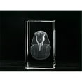thumbnail image 1 of Asfour Crystal 1168-100-03 2.4 L x 4 H x 1.4 W in. Crystal Laser-Engraved King Tut Ancient Egypt Laser-Cut, 1 of 1