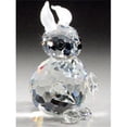 thumbnail image 1 of Asfour Crystal 647-27 1.45 L x 2.36 H in. Crystal Rabbit Animals Figurines, 1 of 1