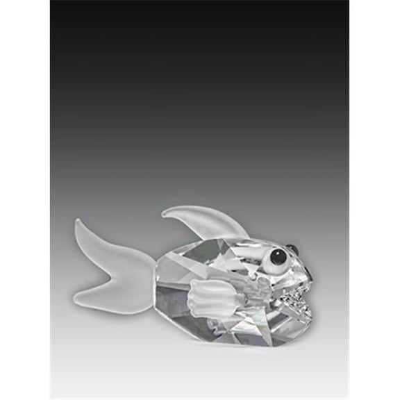 Asfour Crystal 952-2.5 2.95 L x 1.69 H in. Crystal Fish Sea Figurines
