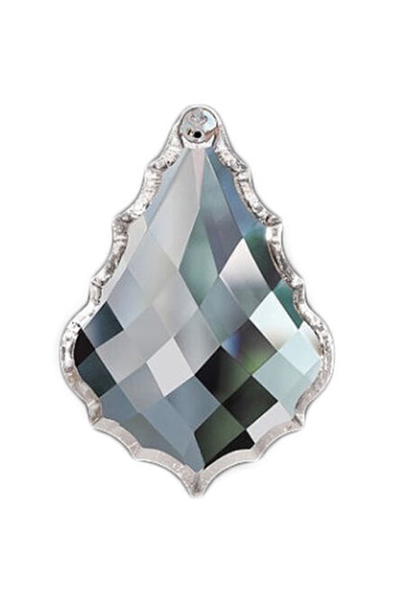 Asfour Pendeloque Crystals 3Inch)76x53)mm Clear Diamond French Cut #910 - 10 Count