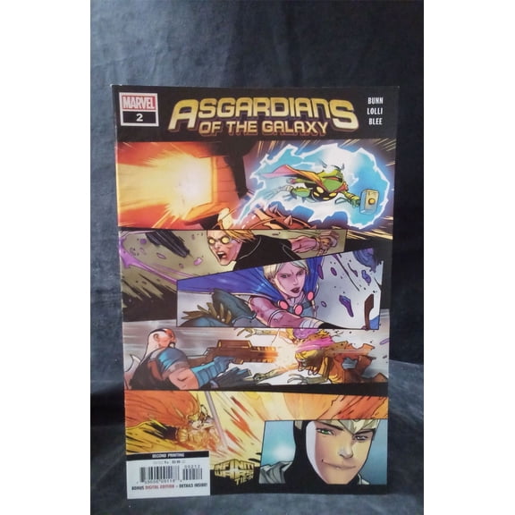 Pre-Owned Asgardians of the Galaxy #2 Second Print Cover 2018 Marvel Comics Comic Book