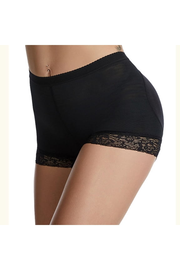 Women Padded Shapewear Lace Butt Lifting Underwear Slimming Hip Enhancer Body Shaper Briefs