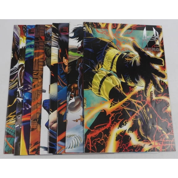 Ash #0 & 1-6 VF/NM complete series + 2 variants - firefighter superhero ; Event (AA38)