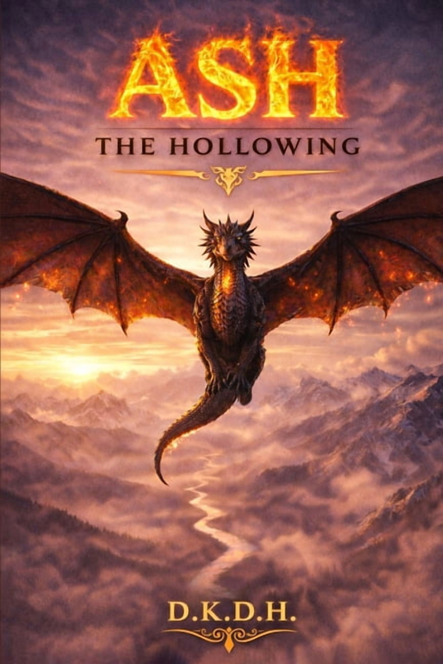 Ash Ash: The Hollowing, Book 5, (Paperback)