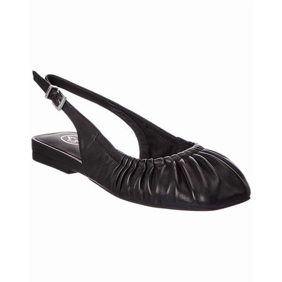 Ash Bibi Leather Slingback, 37, Black