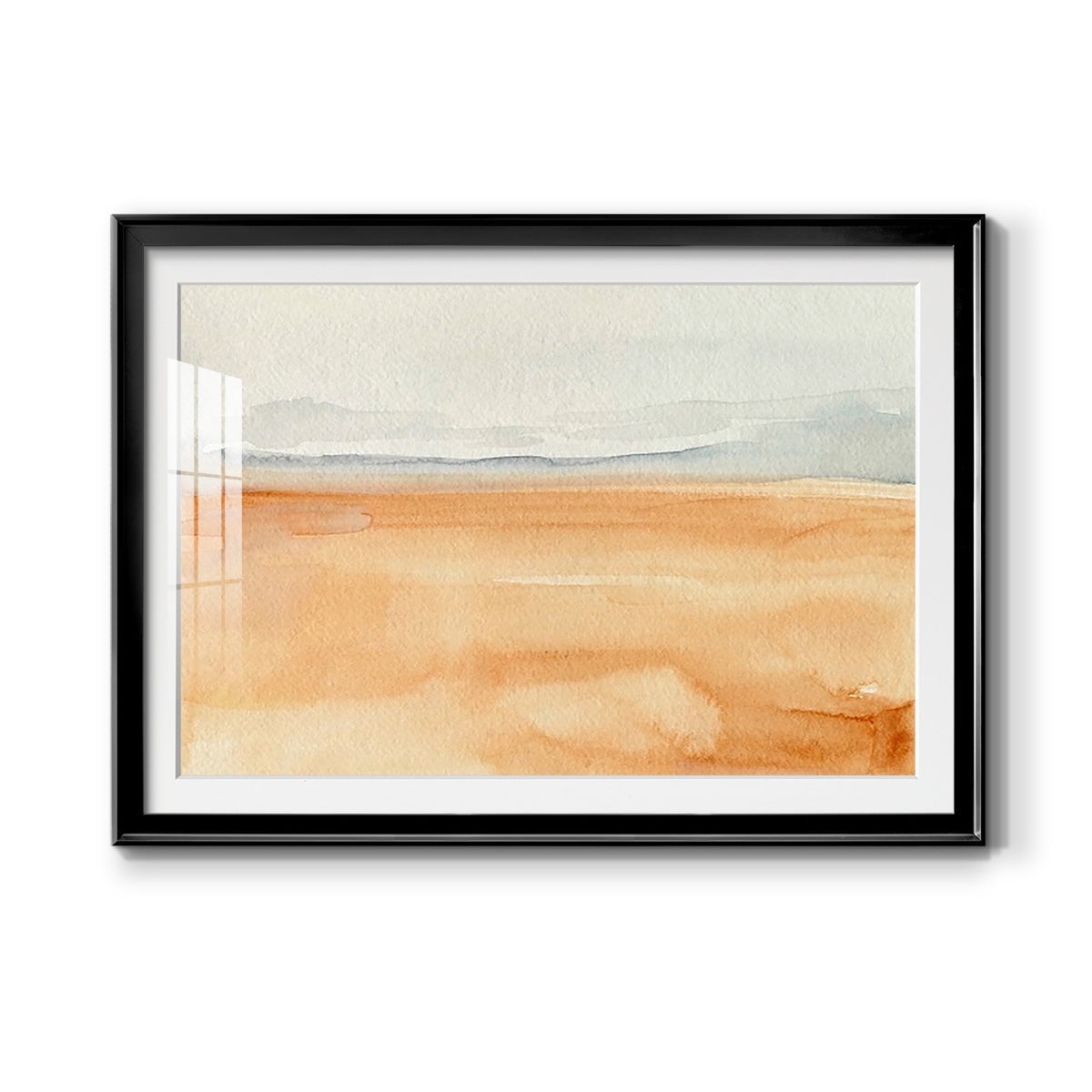 Ash Blue Horizon I Premium Framed Print - Ready to Hang