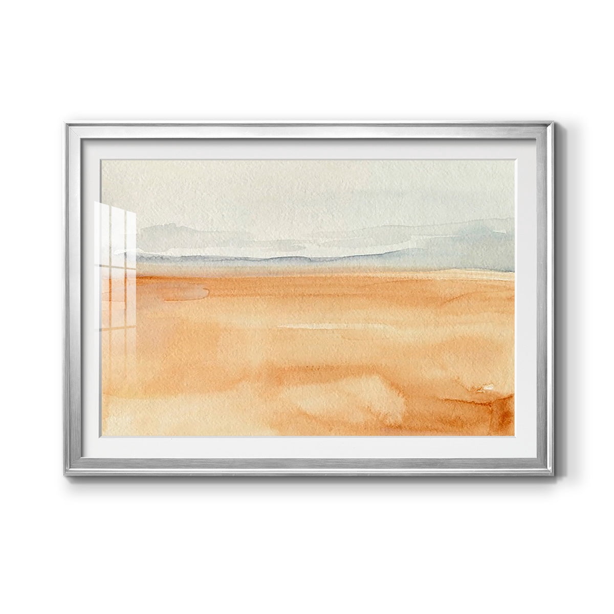 Ash Blue Horizon I Premium Framed Print - Ready to Hang