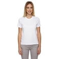 thumbnail image 1 of Ash City 78182 Ladies Pace Performance Pique Crew Neck -White -Medium, 1 of 2