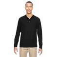 thumbnail image 1 of Ash City 88221 Men's Performance Waffle Henley -Black -L, 1 of 2