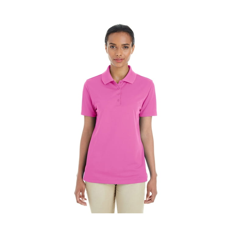 Ladies pique polo store shirts