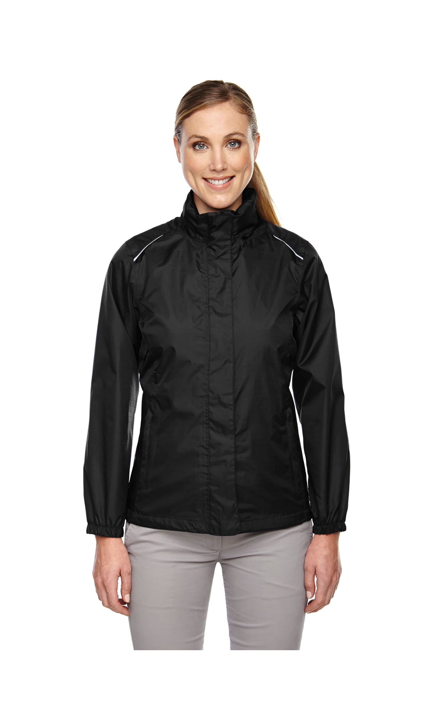 Ash City - Core 365 78185 Ladies' Climate Seam-Sealed Lightweight Variegated Ripstop Jacket - image 1 of 1