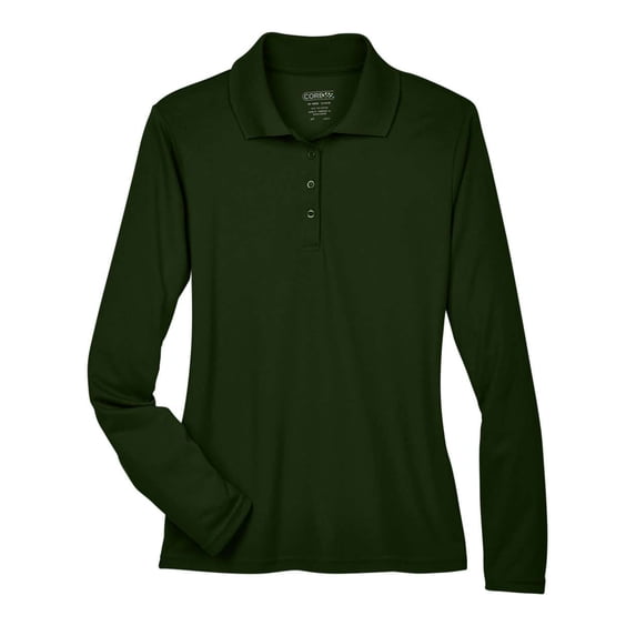 Ash City - Core 365 78192 Ladies' Pinnacle Performance Long-Sleeve Piqué Polo (2 PACK)