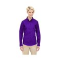 thumbnail image 1 of ASH CITY - CORE 365 78193 LADIES' OPERATE LONG-SLEEVE TWILL SHIRT, XL, CAMPUS PURPLE, 1 of 1