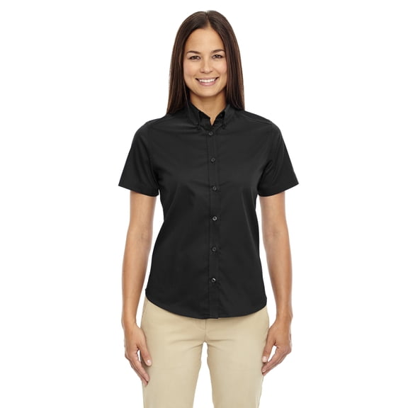 Ash City Core 365 78194 - Optimum Core 365 Ladies' Short Sleeve Twill Shirts