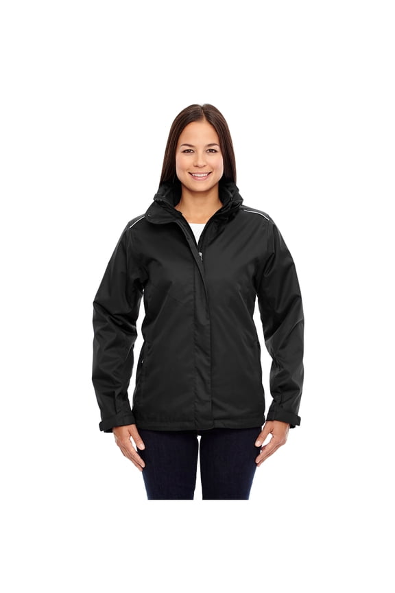 - Core 365 78205 Ladies' Region 3-In-1 Jacket With Fleece Liner