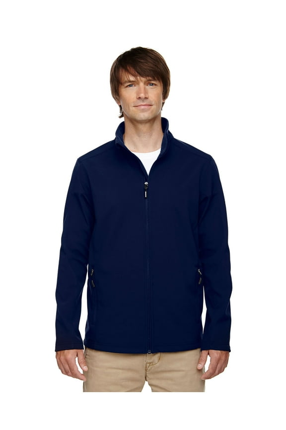 Core 365 88184T Mens Tall Cruise Two Layer Fleece Bonded Soft Shell Jacket