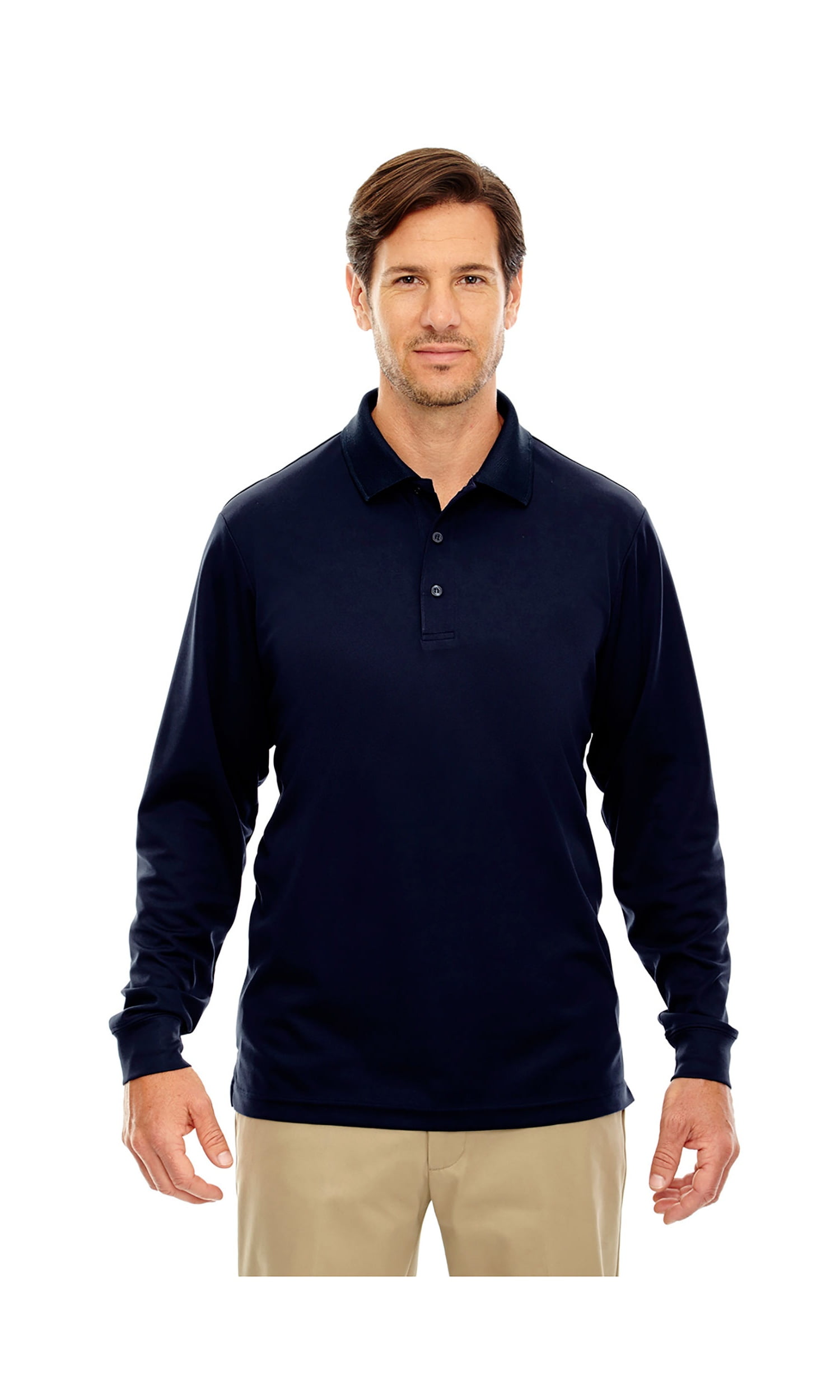 Ash City - Core 365 88192 Men'S Pinnacle Performance Long-Sleeve Piqué ...
