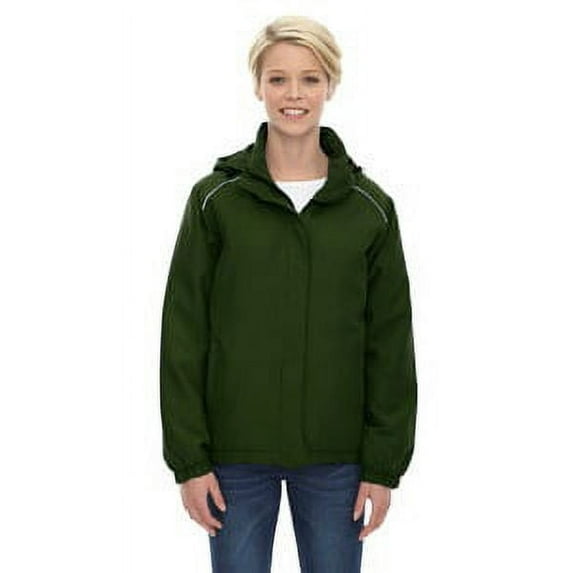 Ash City Core 365 Brisk Ladies Roll Away Hood Insulated Jacket, Forest GREN 630, Medium