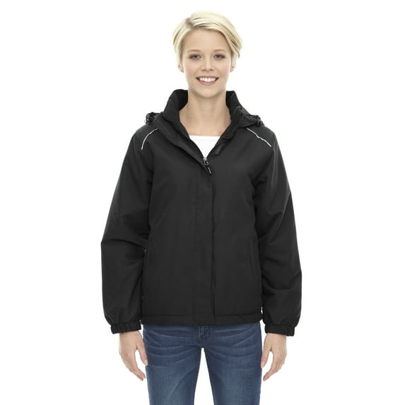 Ash City Core 365 Ladies Brisk Insulated Jacket, 2XL, Black 703