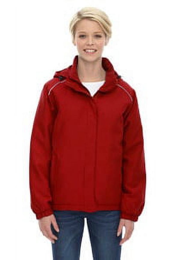 Core 365 Ladies Brisk Insulated Jacket, 2XL, Classic RED 850