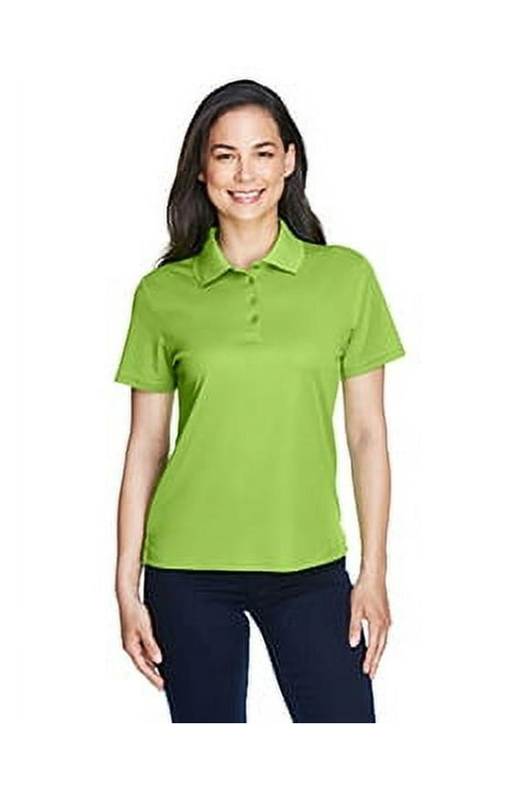 CORE365 78181 Women's Origin Performance Piqué Polo-Acid Green-2XL